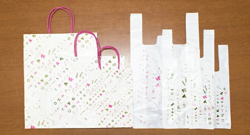 小分け用のレジ袋（ビニール袋）