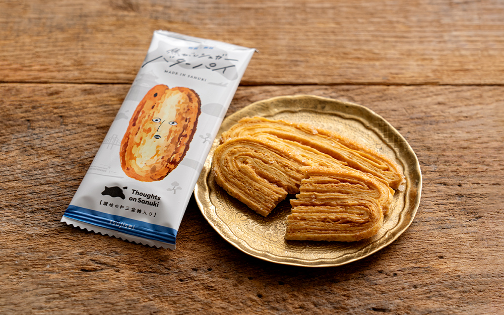 【ツジセイ製菓(株)】四国讃岐焦がしシュガーパイ28枚入