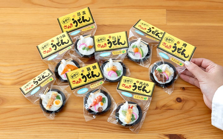 【香西サンプル】讃岐うどんマグネット
