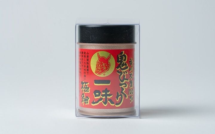 株)山清】 鬼びっくり一味 極細 | 通販【栗林庵オンラインショップ