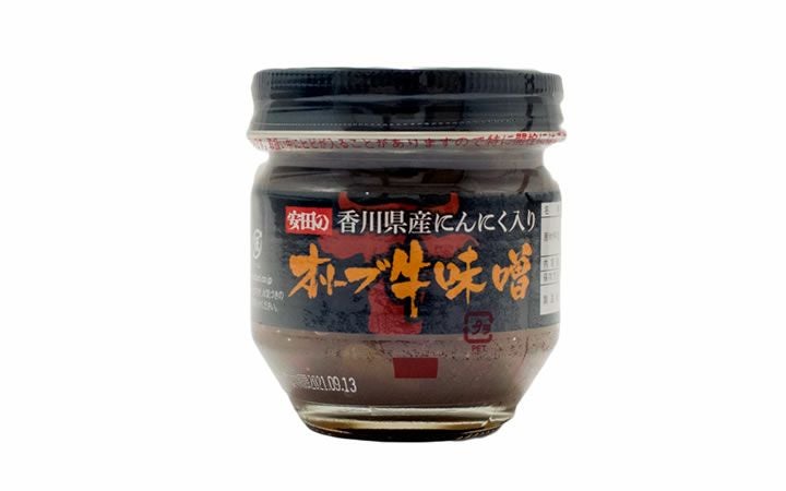 安田食品工業(株)】オリーブ牛味噌 | 通販【栗林庵オンラインショップ