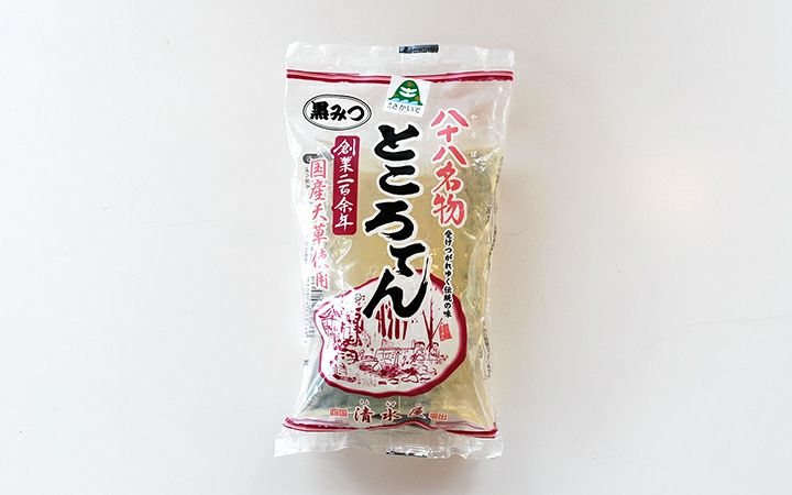 清水屋】ところてん(黒みつ) 180g | 通販【栗林庵オンラインショップ