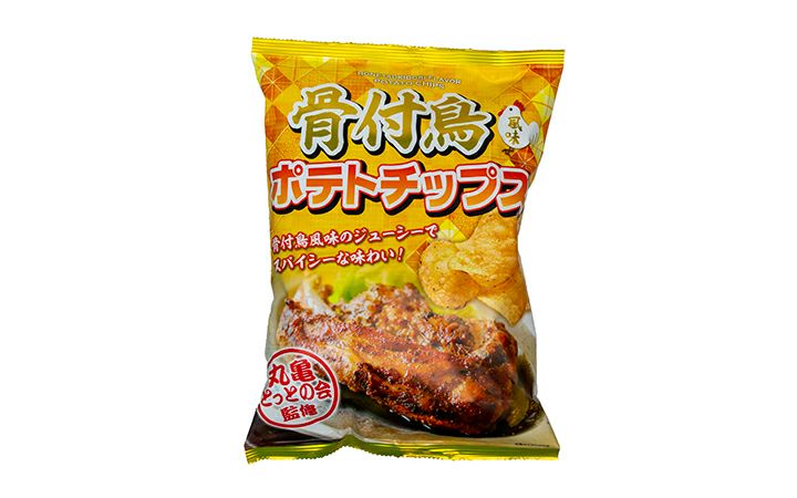 株)マルシン】骨付鳥風味ポテトチップス 100g | 通販【栗林庵