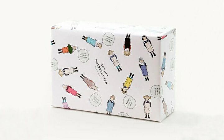 【(有)西森園】さぬきマルベリーティー　プレーン、玄米、レモン3缶入りギフトセット