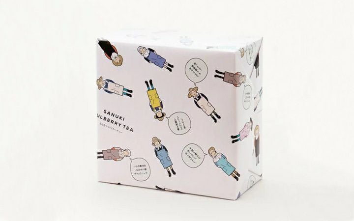 有) 西森園】さぬきマルベリーティー プレーン、玄米、2缶入りギフト