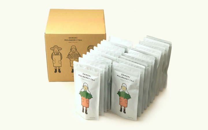 有)西森園】さぬきマルベリーティー【桑茶ティーバッグ20個セット(箱