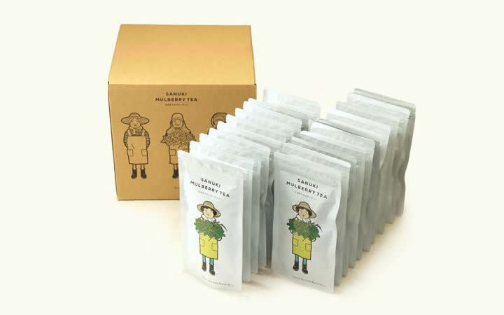 有)西森園】さぬきマルベリーティー【桑茶玄米ティーバッグ20個セット