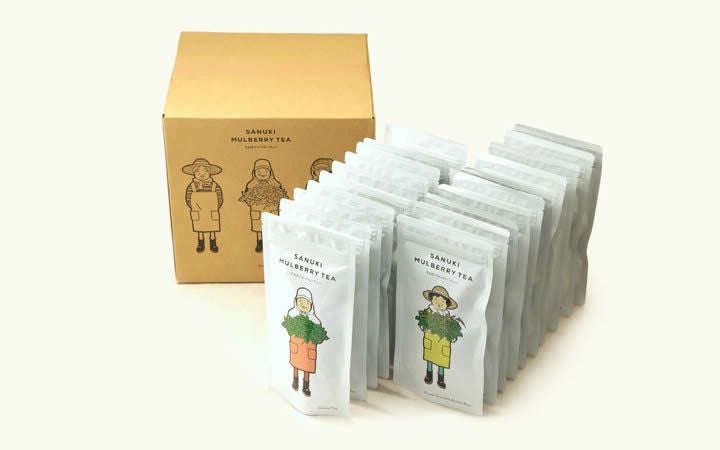 有)西森園】さぬきマルベリーティー【桑茶ティーバッグ20個セット(箱