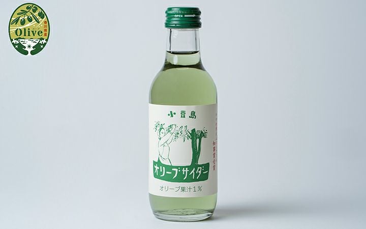 【(有) 谷元商会】小豆島オリーブサイダー　200ml　まとめ買い(24個)