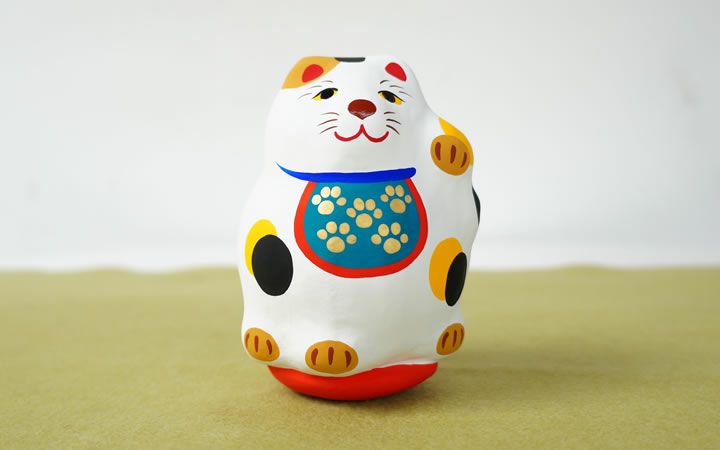 張子工房ウスイ】高松張子 まねき猫 | 通販【栗林庵オンラインショップ