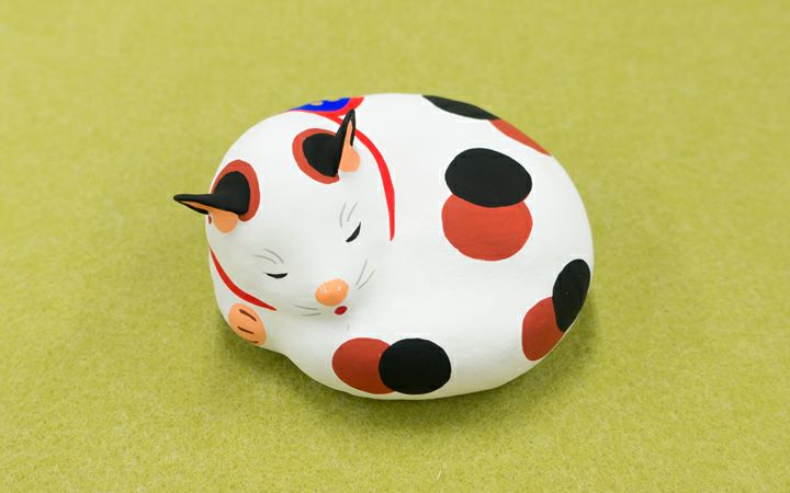 かすう工房　福良動物鈴根付 ねむり猫 かすう工房 福良動物鈴根付 ねむり猫 - アンティーク雑貨ベストセラー