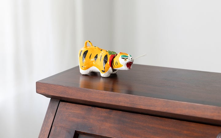 【田井民芸】張り子虎 豆虎