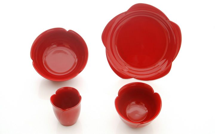 【一和堂工芸(株)】薔薇の器