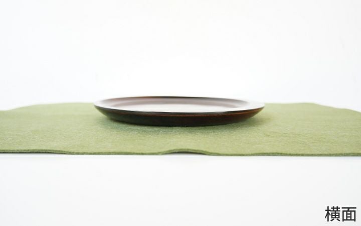 香川漆器【漆器山富】トレー　Mikazuki　M