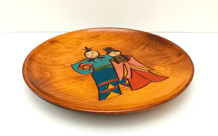 香川漆器【(株)黒松】讃岐彫飾皿 | 通販【栗林庵オンラインショップ