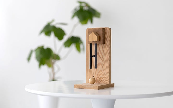 【(有)平井石産】サヌカイト ドアチャイム ホーム