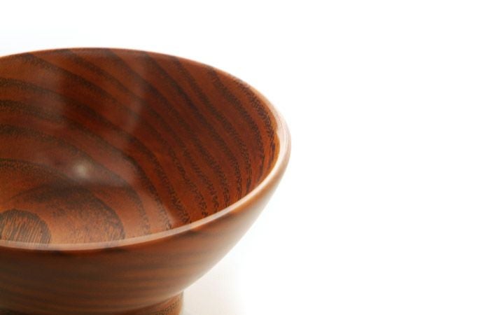香川漆器【(有)クラフト・アリオカ】栗 飯椀 大 | 通販【栗林庵