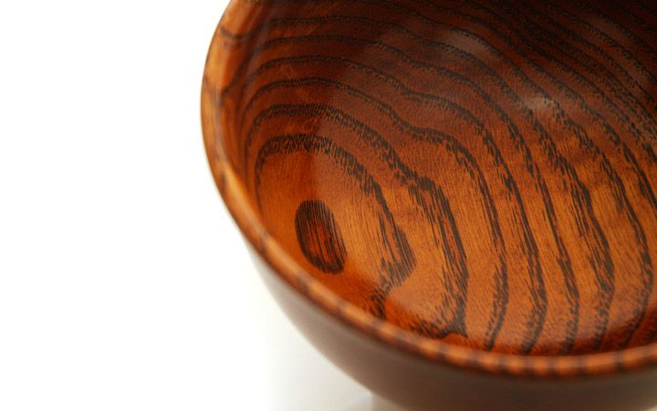 香川漆器【(有)クラフト・アリオカ】栗 汁椀 小 | 通販【栗林庵