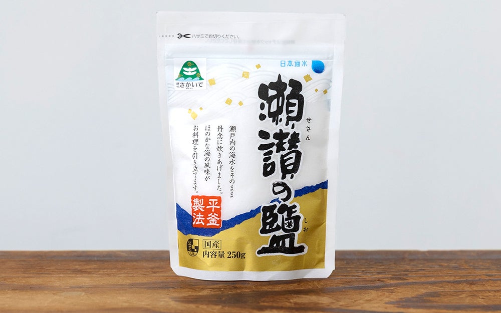 讃岐塩販売(株)】瀬讃の鹽 250g | 通販【栗林庵オンラインショップ