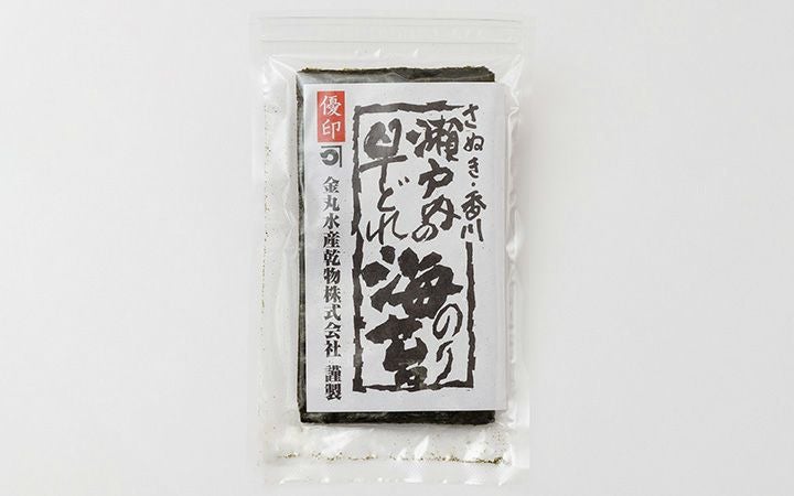 【金丸水産乾物(株)】瀬戸内の早どれ海苔
