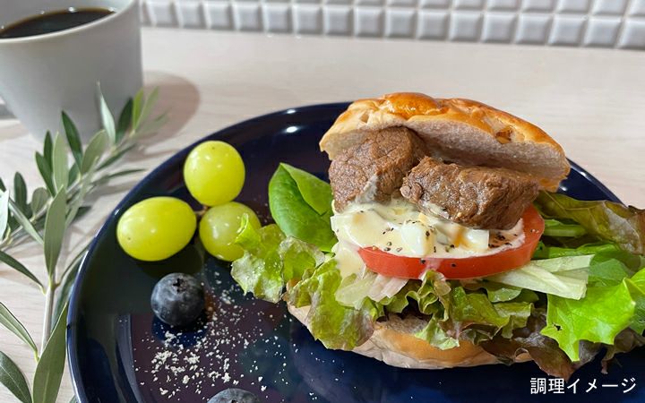 ※冷凍※【みそしゃぶ専門店でんでん太鼓】オリーブ牛(金ラベル)牛肉の角煮　2個セット