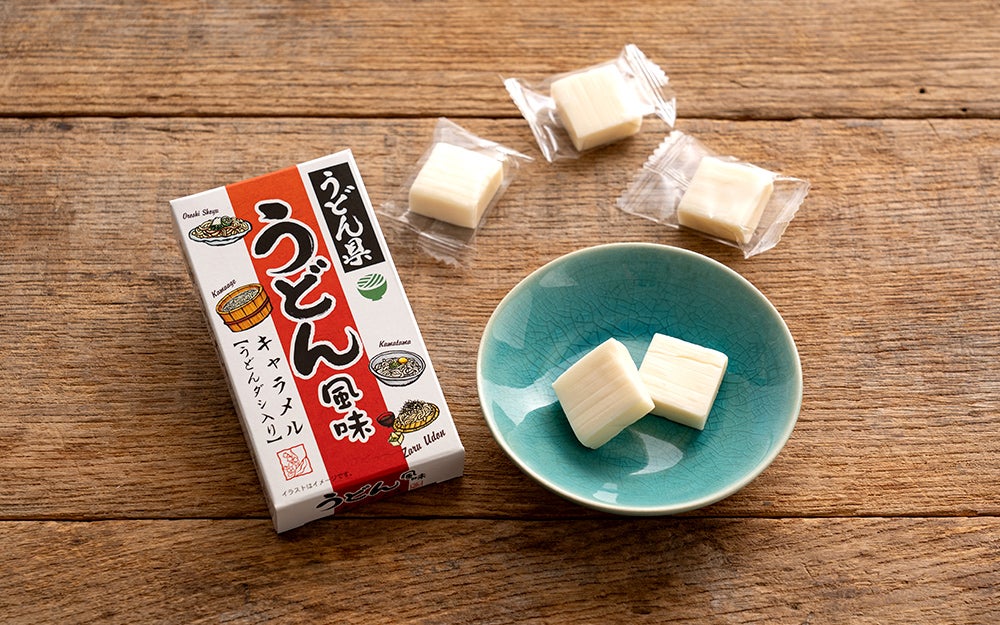 株)マルシン】うどん県うどん風味キャラメル 単品 | 通販【栗林庵