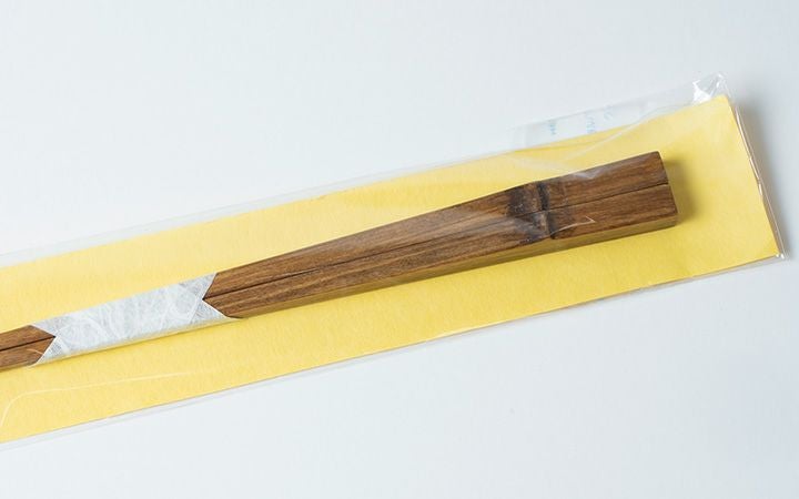 【中田漆木】サヌキノ竹箸　フキ漆