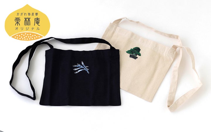 【かがわ物産館栗林庵】栗林庵オリジナル サコッシュ