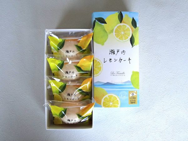 ラ・ファミーユ】瀬戸内レモンケーキ 4個入 | 通販【栗林庵オンライン